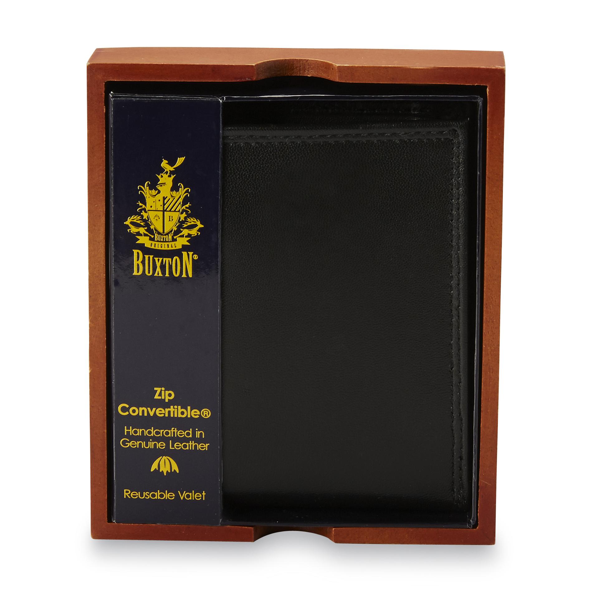 Buxton Men's Billfold Wallet & Valet