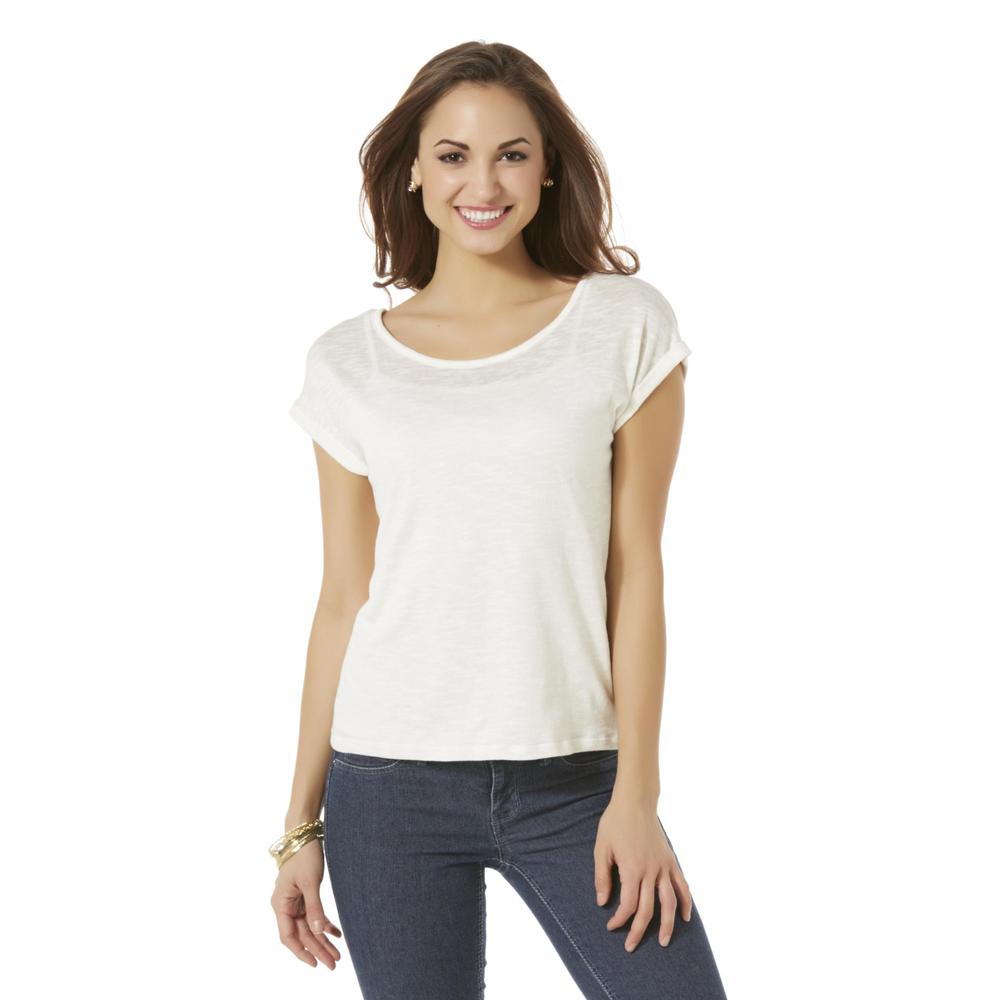 Attention Women's Reverse V-Neck Top & Camisole