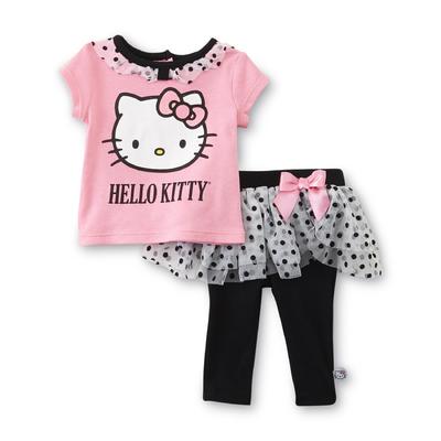 Hello Kitty Newborn & Infant Girl's Top & Skeggings