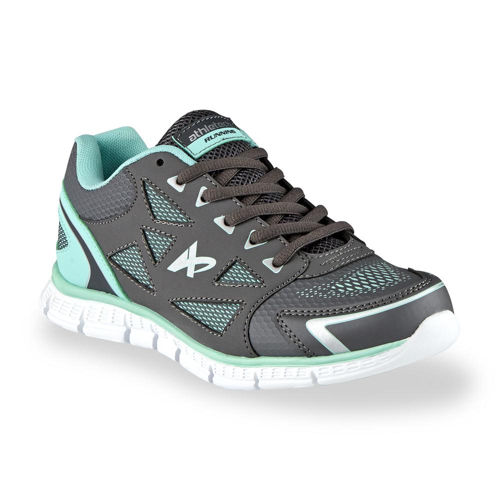 Athletech Women's Dash Gray/Aqua Running Shoe