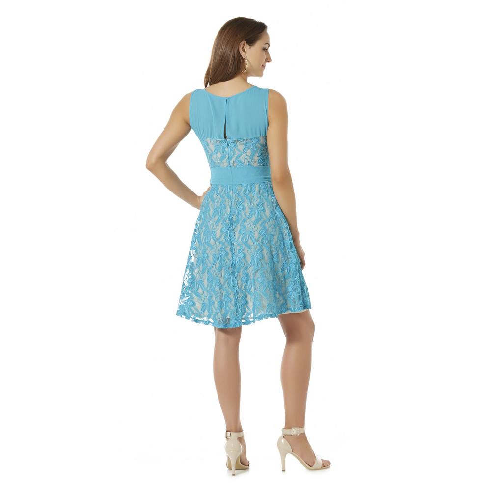 Covington Women's Lace Illusion Dress