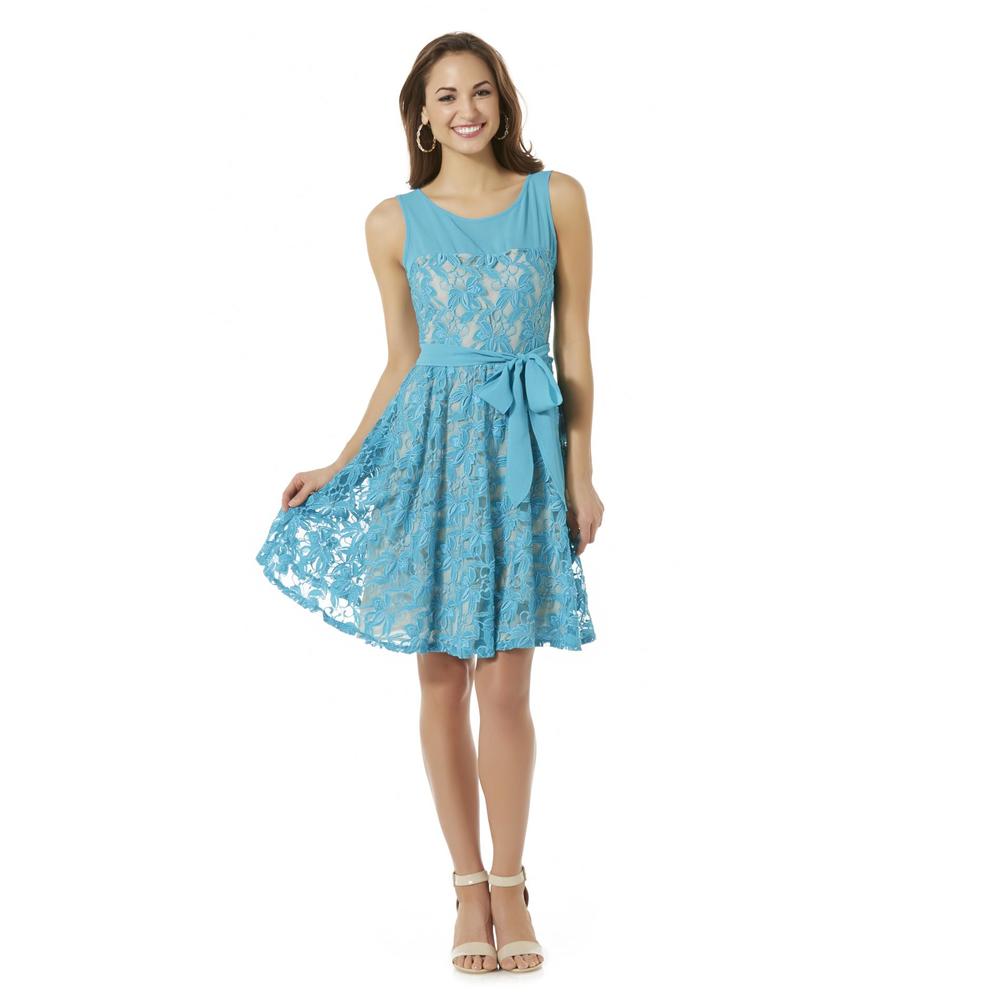Covington Women's Lace Illusion Dress