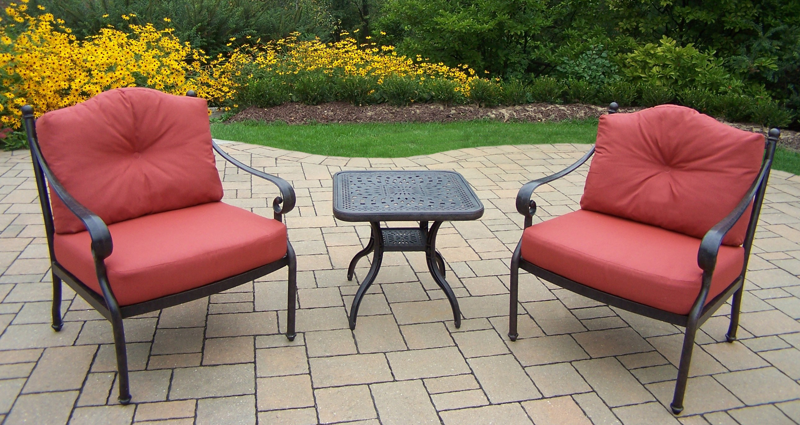 Oakland Living Berkley 3pc Casual Patio Seating Set ... Oakland Living Berkley 3pc Casual Patio Seating Set ... on Casual Living Patio id=64092