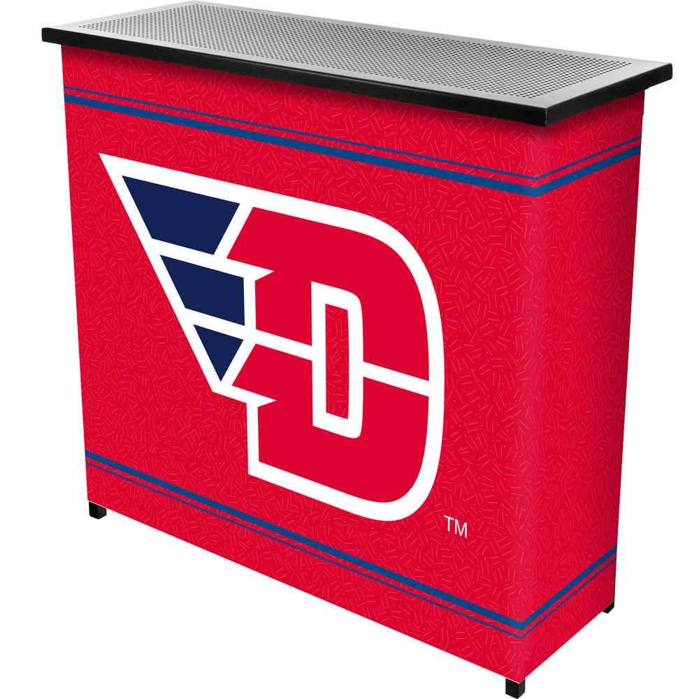 Trademark Global University of Dayton 2 Shelf Portable Bar w/ Case
