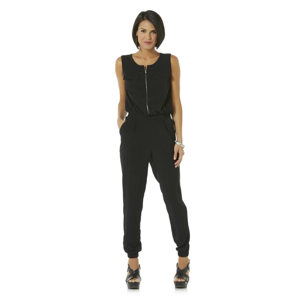 Attention Women's Sleeveless Jumpsuit - Lace