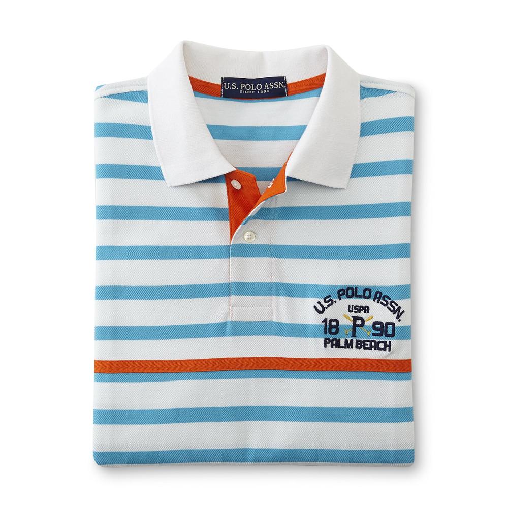 U.S. Polo Assn. Men's Polo Shirt - Palm Beach & Striped
