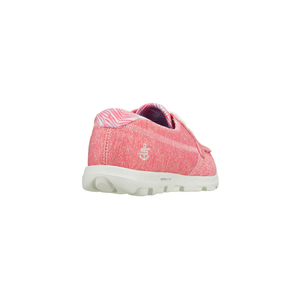 Skechers Women's On the Go Flagship Pink Boat Shoe