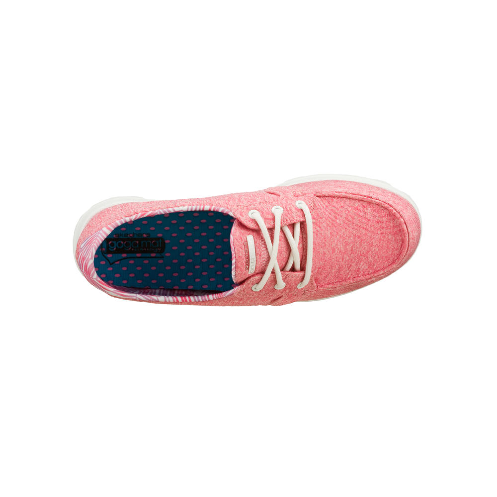 Skechers Women's On the Go Flagship Pink Boat Shoe