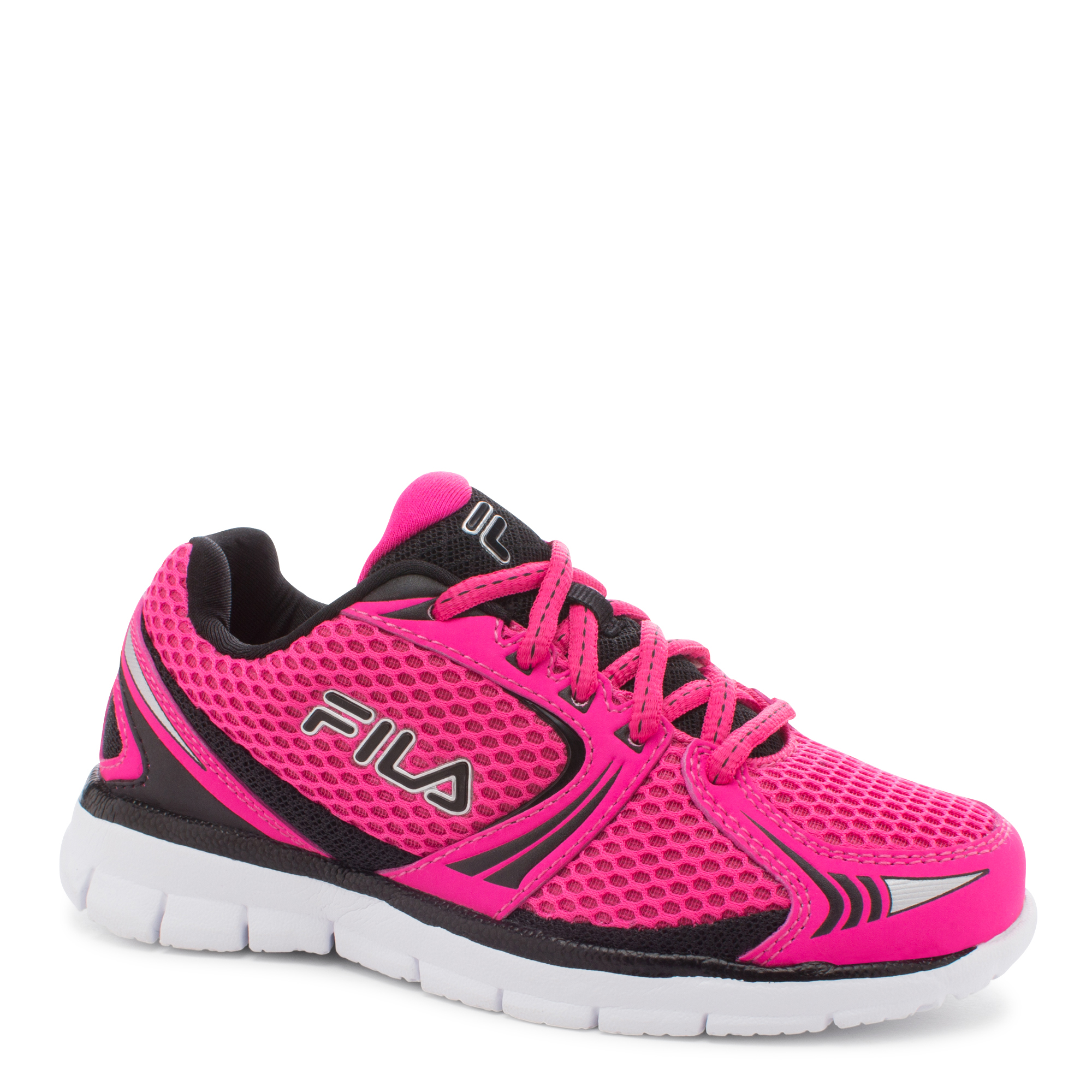 Fila Girl's Luxey Pink/Black Athletic Shoe
