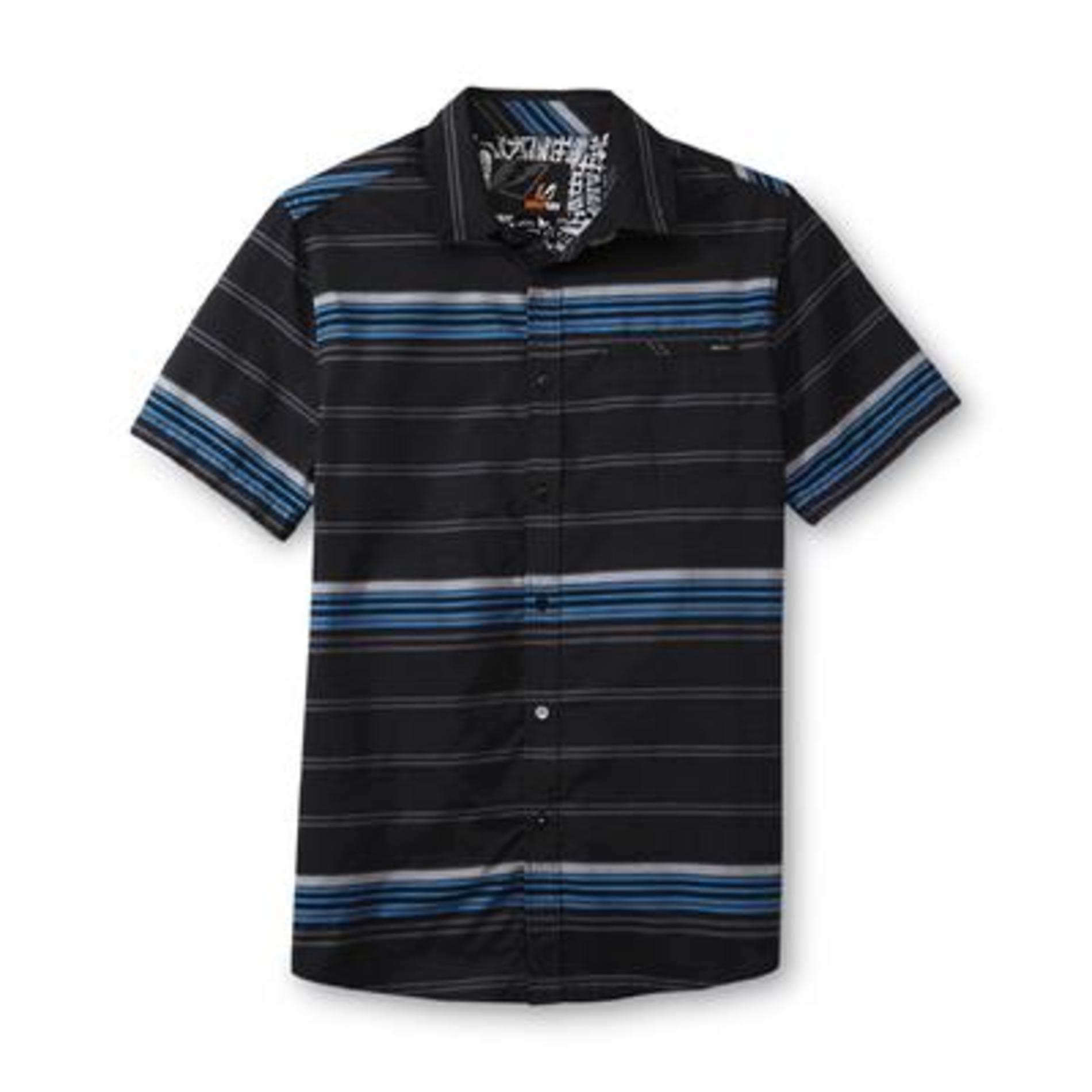 Amplify Young Men's Short-Sleeve Button-Front Shirt