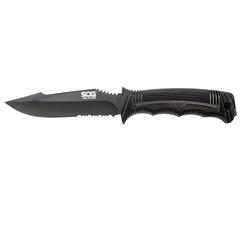 SOG Knives SOG Black Glass-Reinforced Nylon and Stainless Steel Seal Strike Fixed Blade Stainless Knife