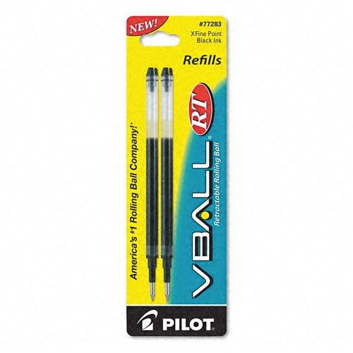 Pilot Automotive PIL77283 Refill for V Ball Retractable Rolling Ball Pen  Extra Fine  Black Ink