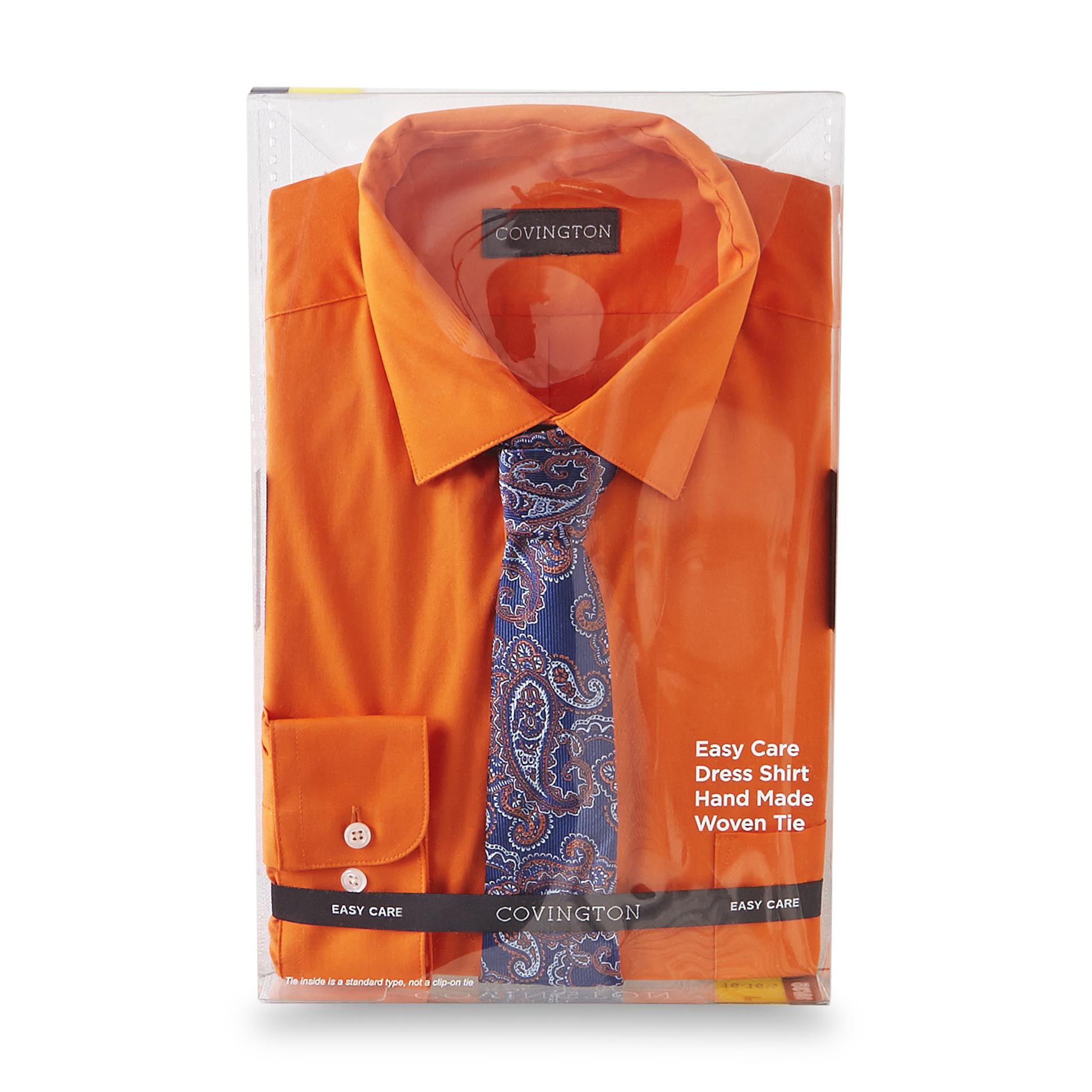 Covington Men's Dress Shirt & Necktie