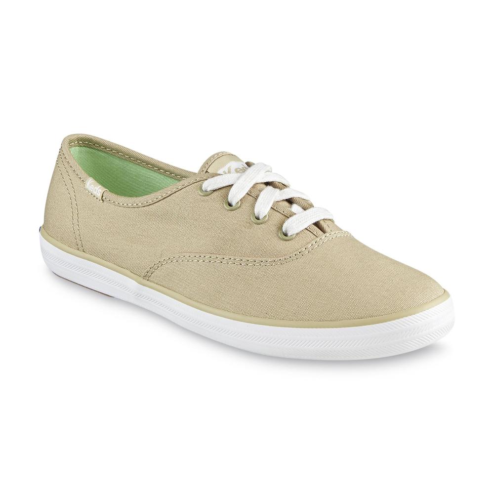 Keds Women's Champion Oxford Taupe Casual Sneaker