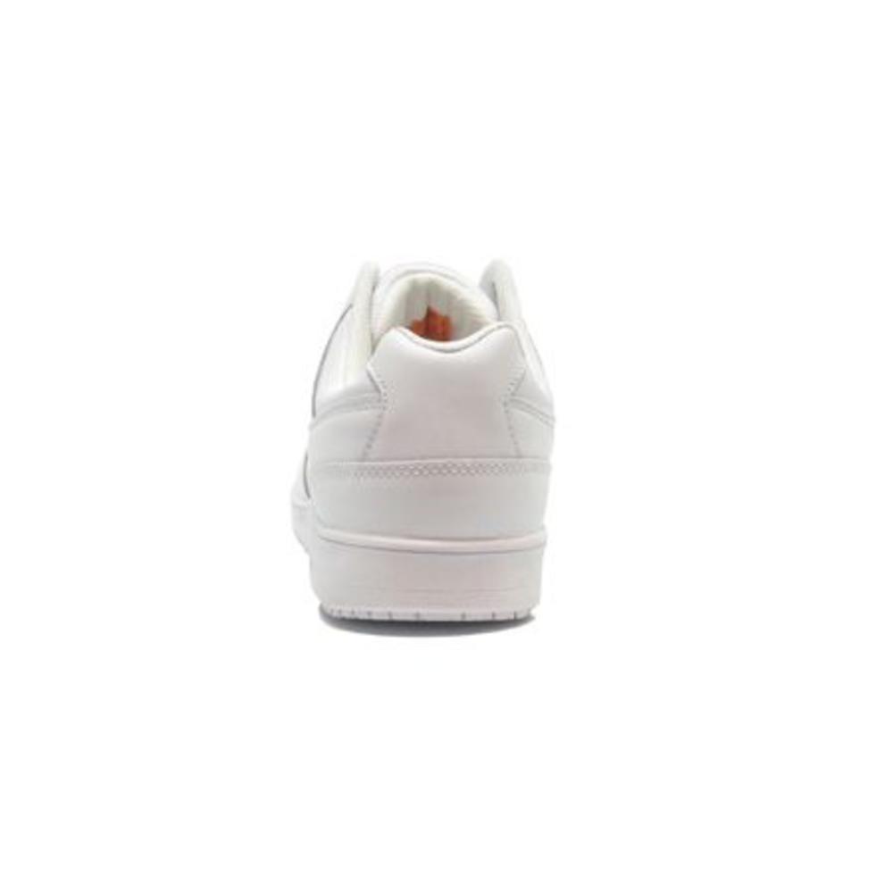 Genuine Grip Men's Slip-Resistant Athletic Work Shoes #2015 Wide - White