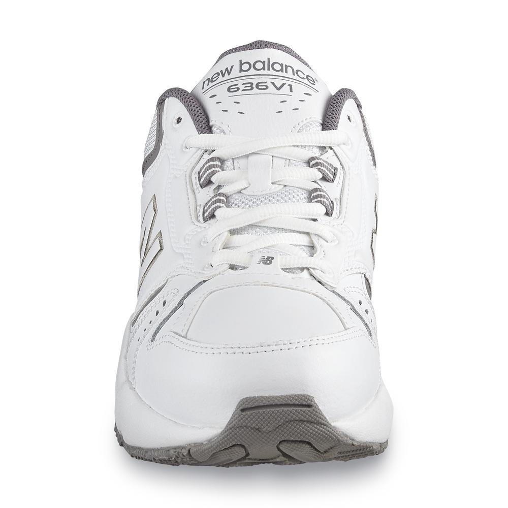 New Balance Men's 636v1 White/Gray Cross-Training Shoe