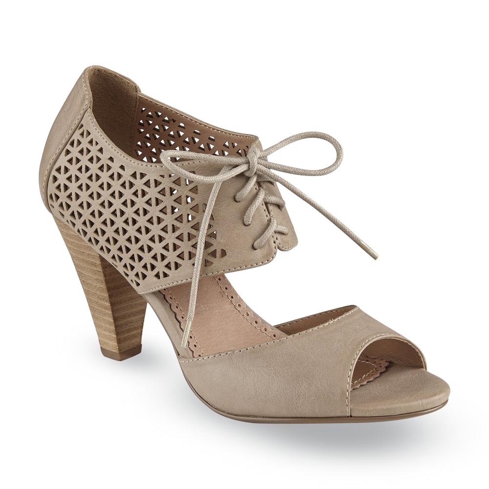 Restricted Women's Devlynn Taupe Lace-Up Dress Sandal