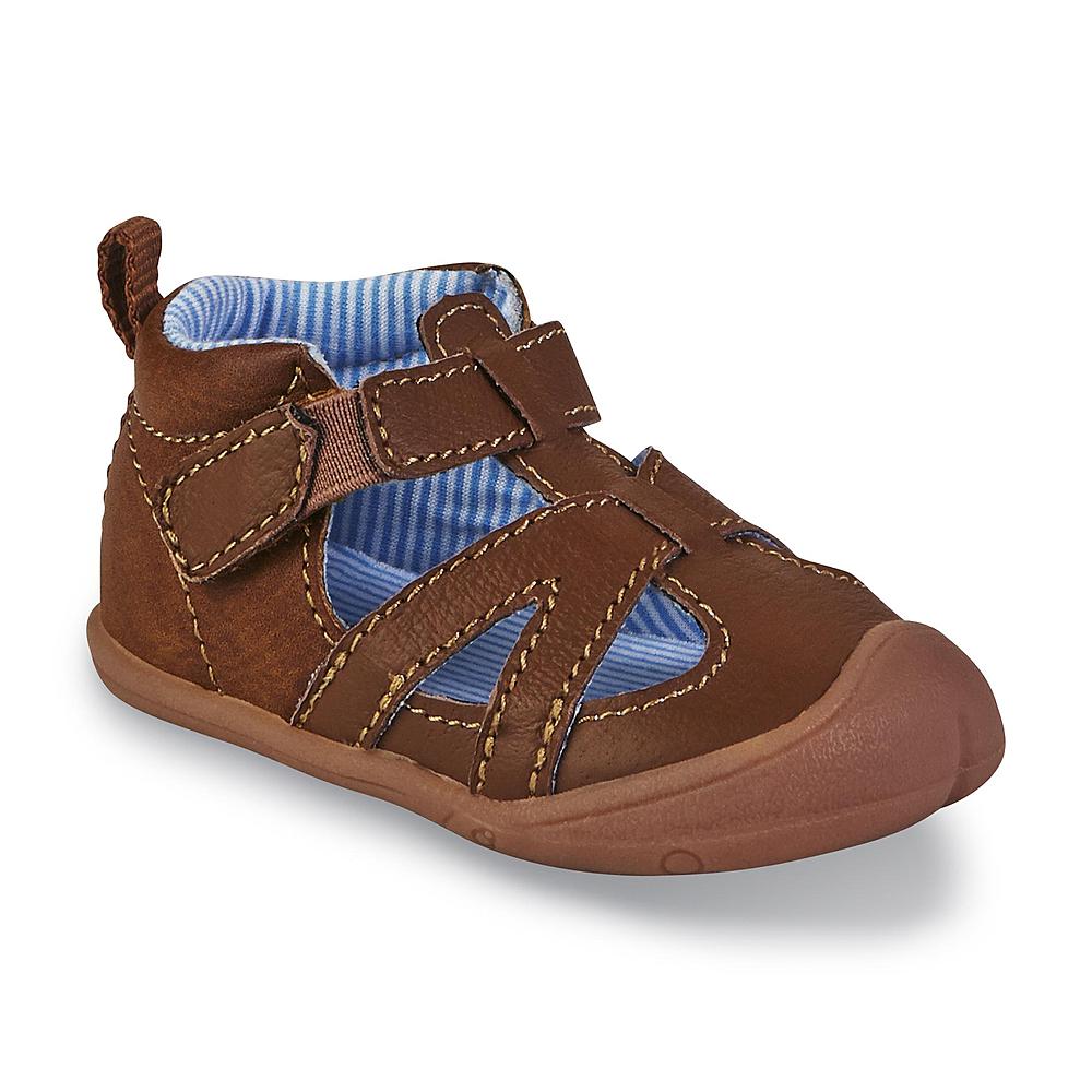 Carter's Every Step Baby Boy's Stage 1 Astor Crawling Shoe - Tan
