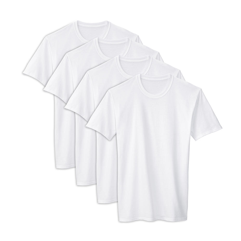 Fruit of the Loom Men&#8217;s 4 Pack Premium Cotton T-Shirts