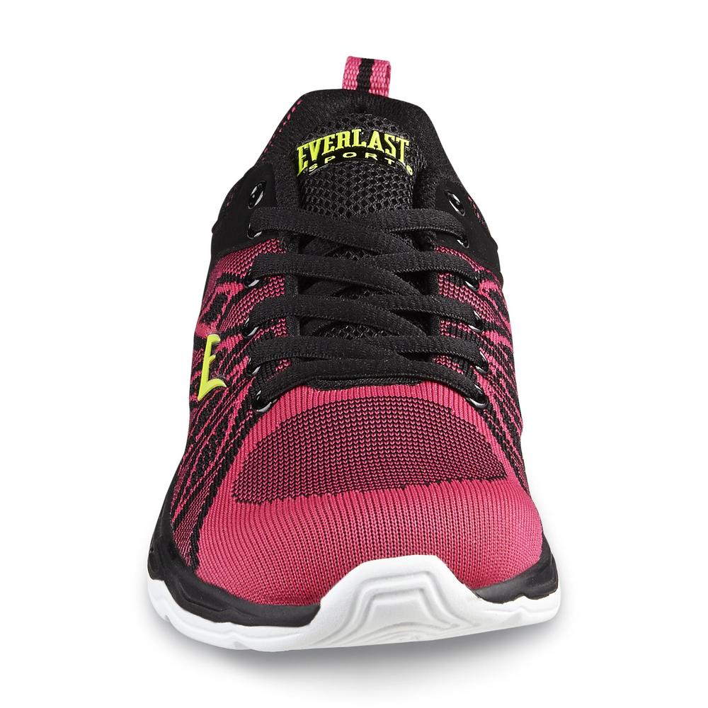 Everlast&reg; Sport Women's Weaver Black/Pink Running Shoe