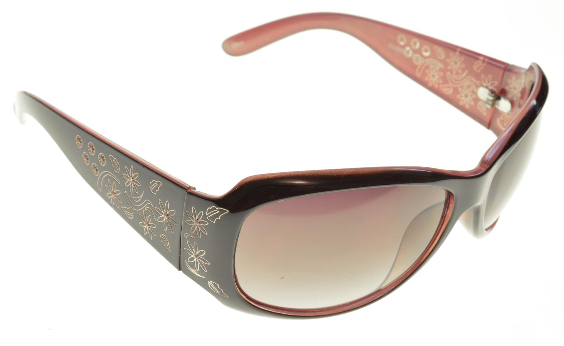 Joe Boxer Women's Oval Wrap Sunglasses