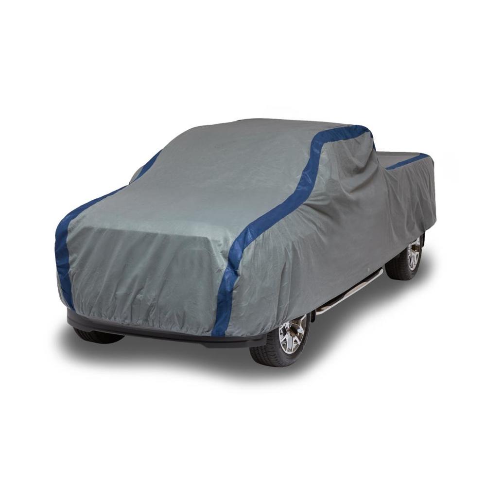 Duck Covers Weather Defender Semi-Custom Pickup Truck Cover, Fits Compact Extended Cab Trucks up to 17 ft. 5 in.