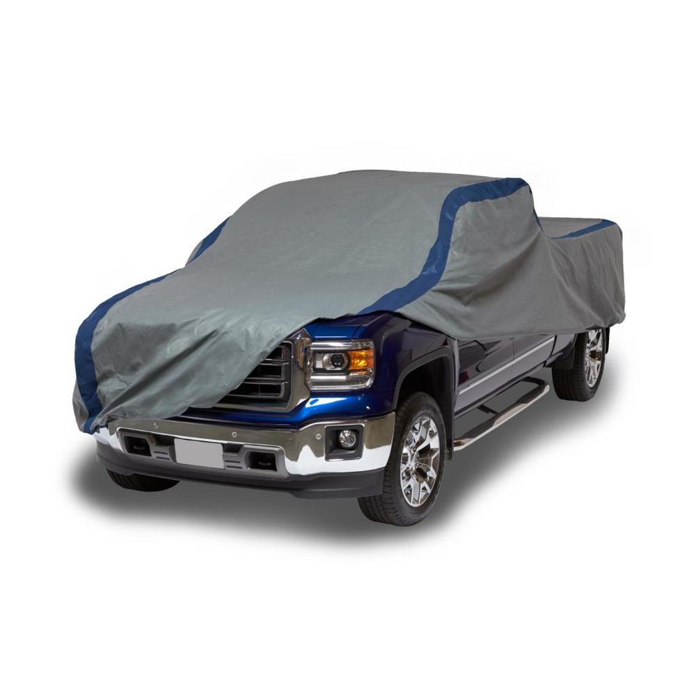 Duck Covers Weather Defender Semi-Custom Pickup Truck Cover, Fits Compact Extended Cab Trucks up to 17 ft. 5 in.