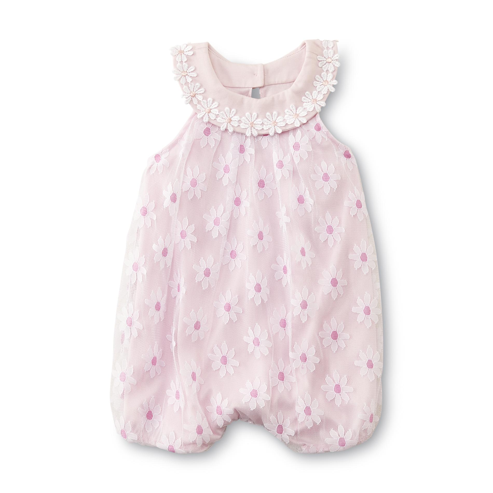 Baby Grand Signature Infant Girl's Mesh Sleeveless Dress - Daisy
