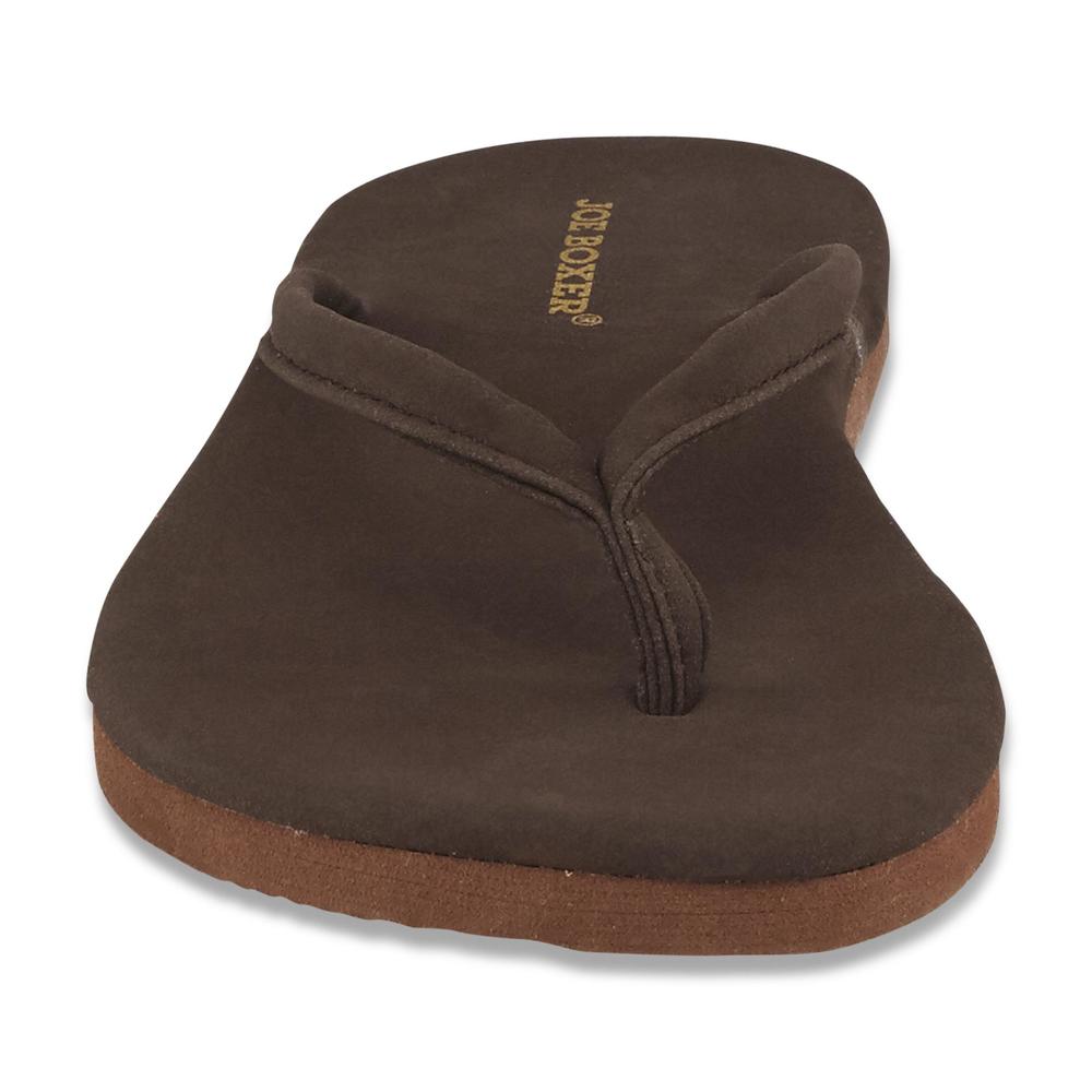 Joe Boxer Women's Beauty FlipFlop Brown