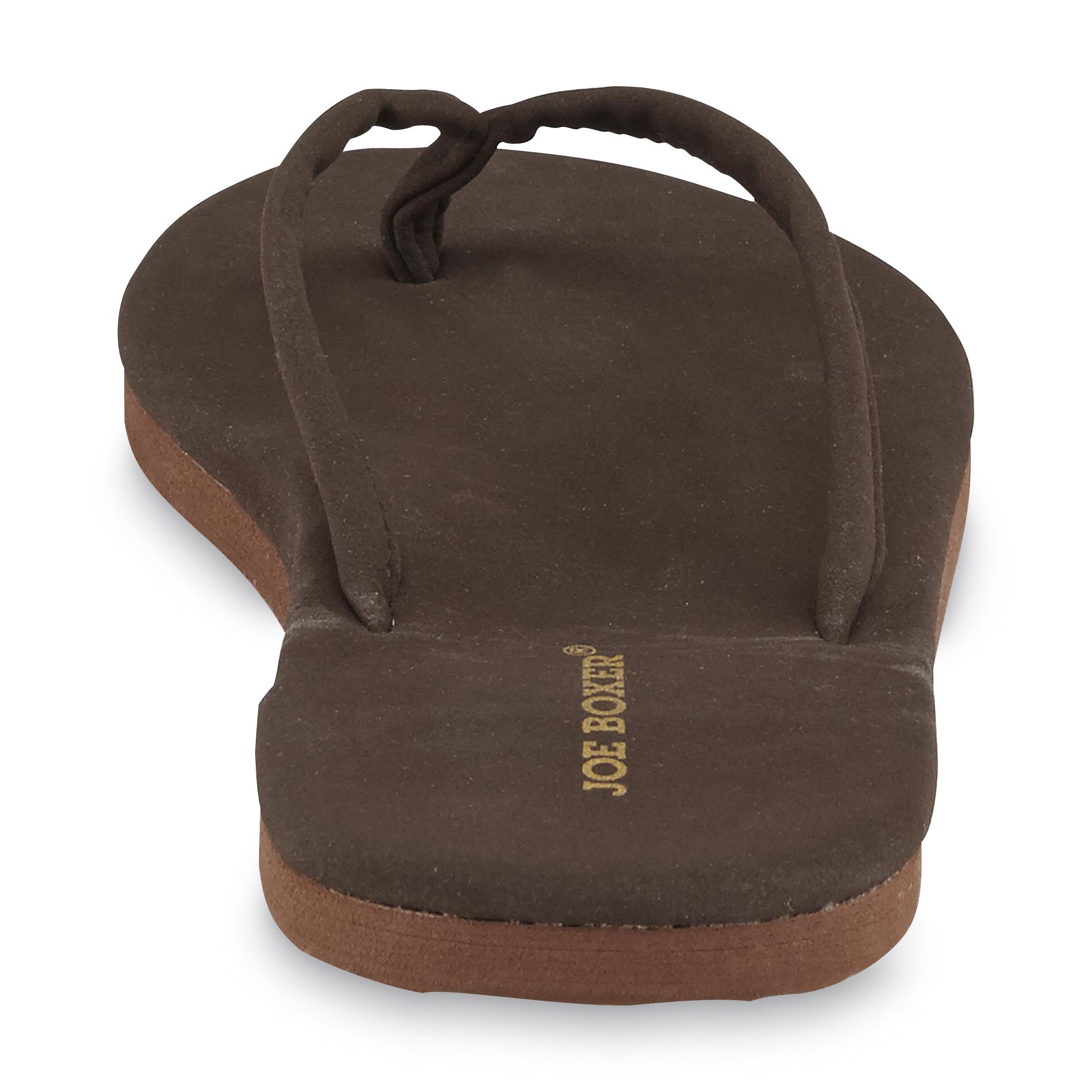 joe boxer flip flops womens