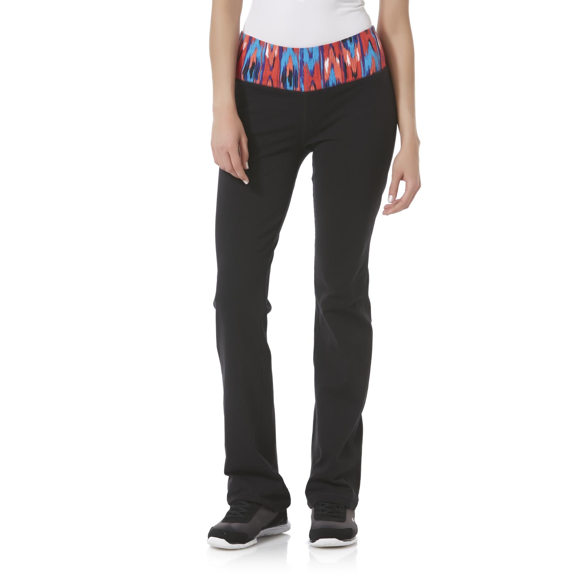 Everlast® Sport Women's FoldOver Waist Yoga Pants