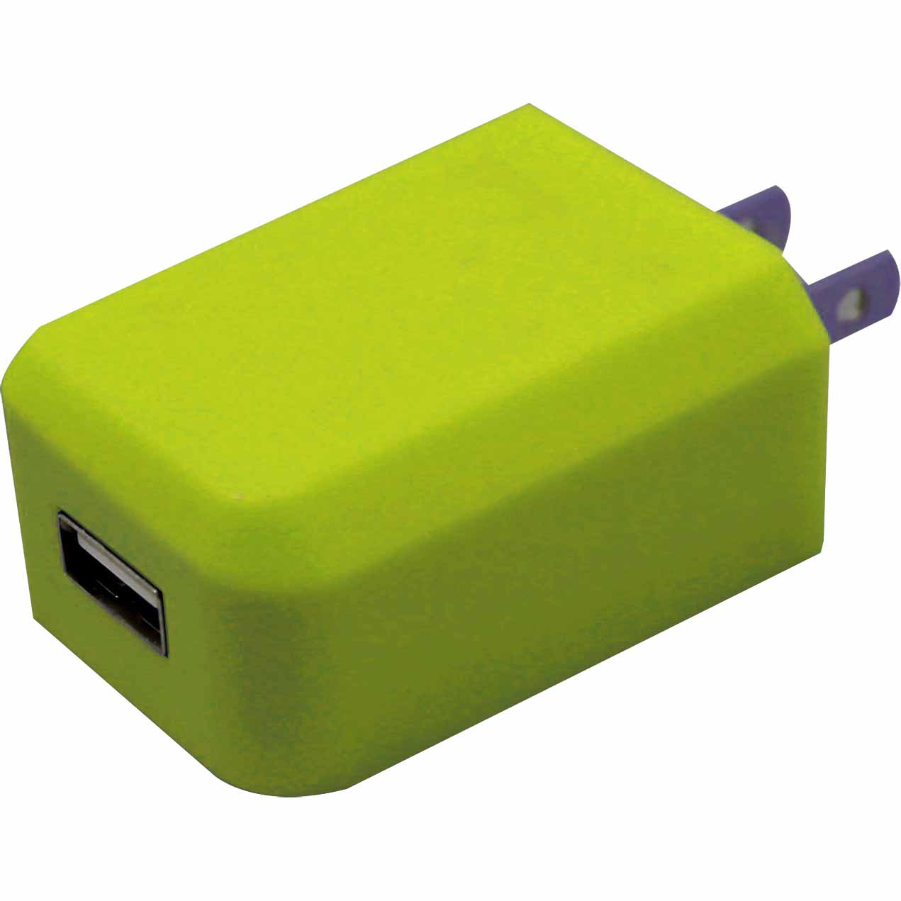Wireless Gear BL1449 1-Amp Mini USB AC Charger - Green Wireless Gear BL1449 1-Amp Mini USB AC Charger - Green