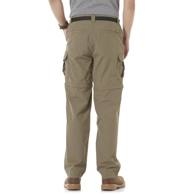 Outdoor Life Men's Belted Convertible Pants