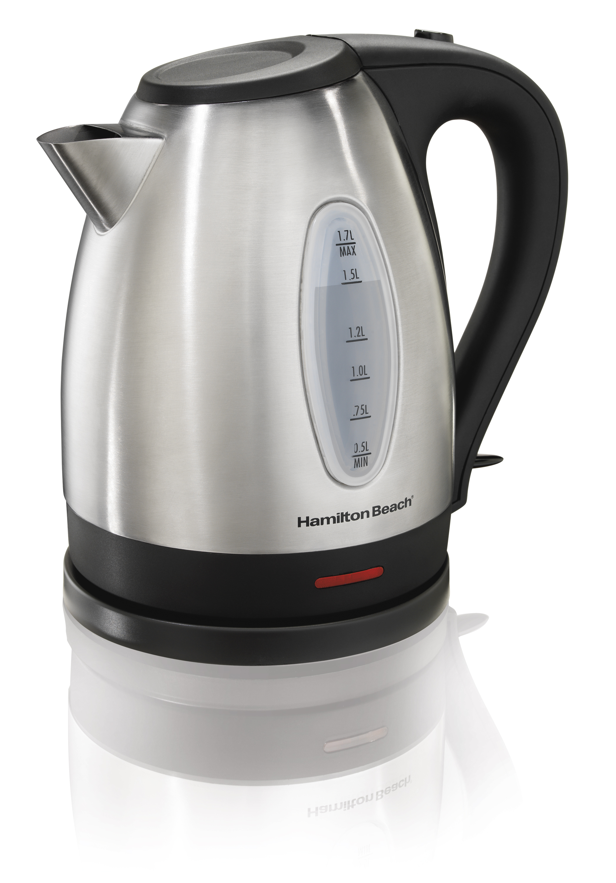 Hamilton Beach Brands Inc. 40880 Stainless Steel 1.7 Liter Electric Kettle