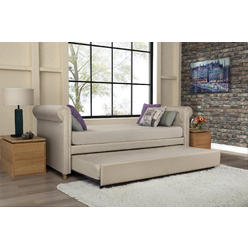 Dorel Home Furnishings Sophia Upholstered Daybed and Trundle