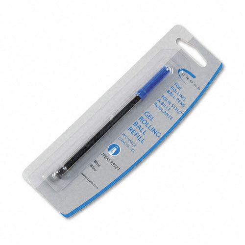 Cross CRO8521 Refills for Selectip Gel Roller Ball Pen  Medium  Blue Ink