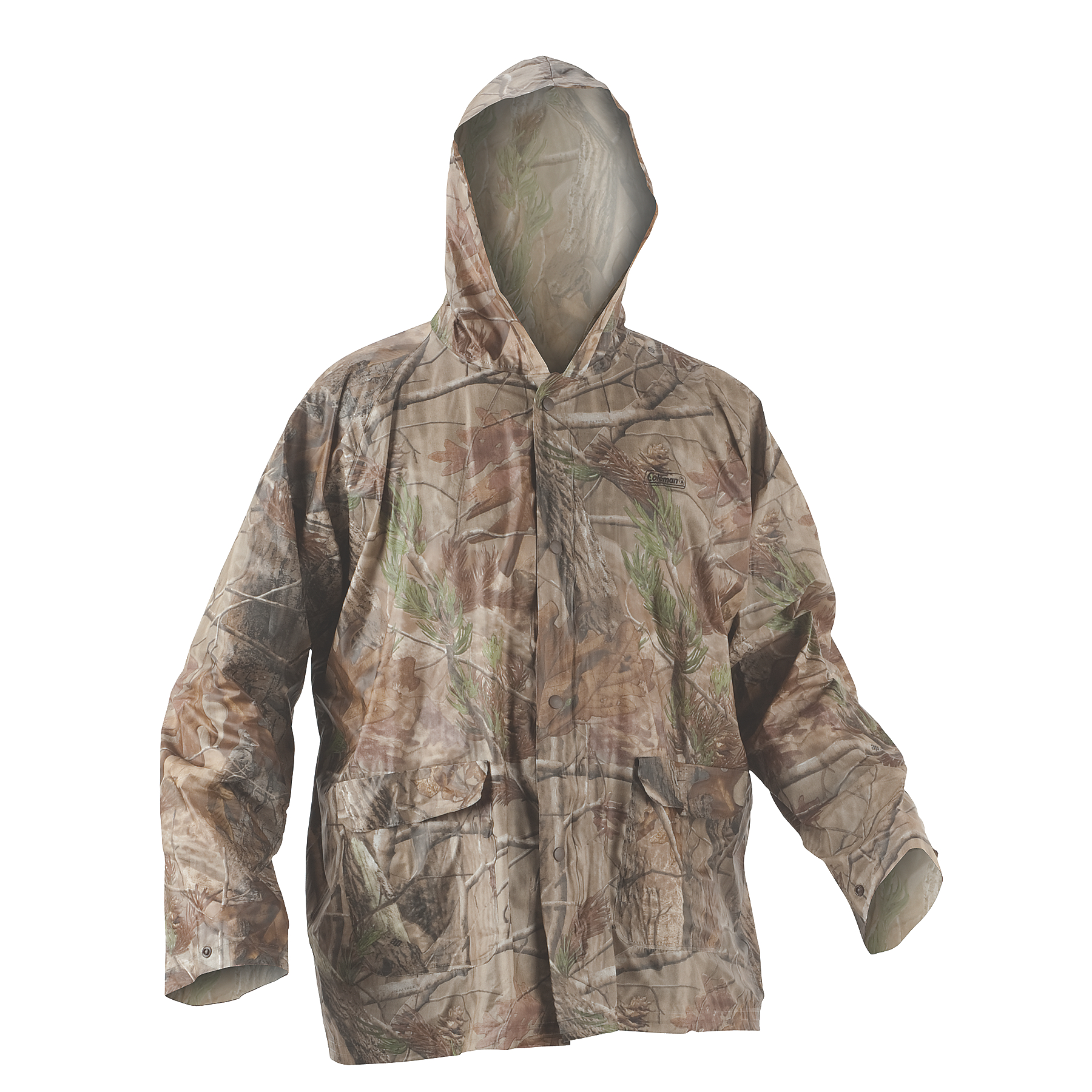Coleman PVC Camo (Green) Raincoat - Adult Size XL Coleman PVC Camo (Green) Raincoat - Adult Size XL