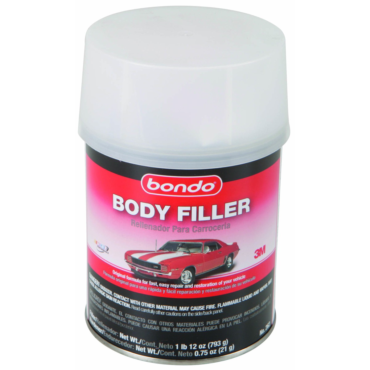 3M Bondo Single Use Auto Body Filler 6 oz.
