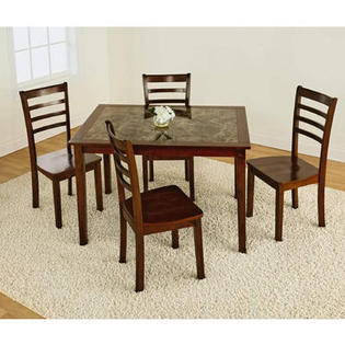 5pc Faux Marble Dining Set Style At Kmart