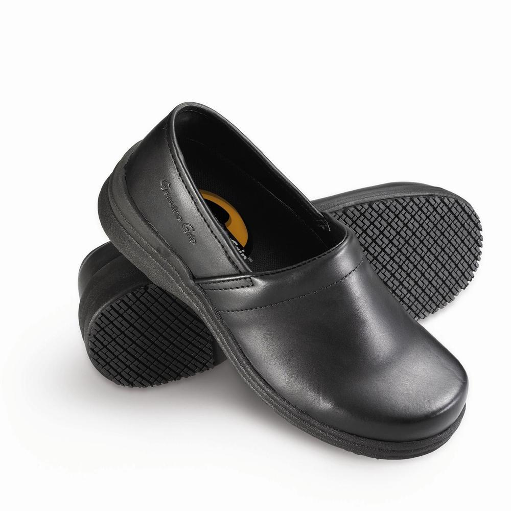 Genuine Grip Men's Slip-Resistant Casual Work Shoes #4330 - Black