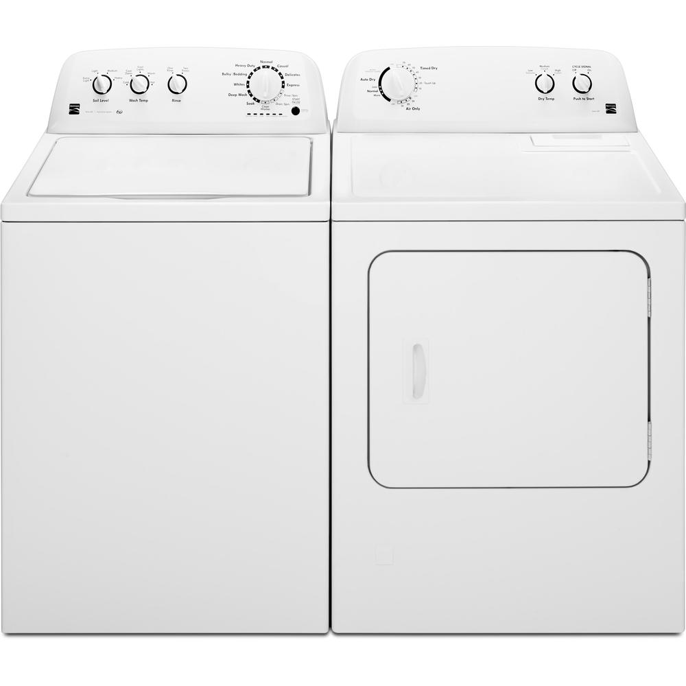 Kenmore 62332 7.0 cu. ft. Electric Dryer w/ Wrinkle Guard White