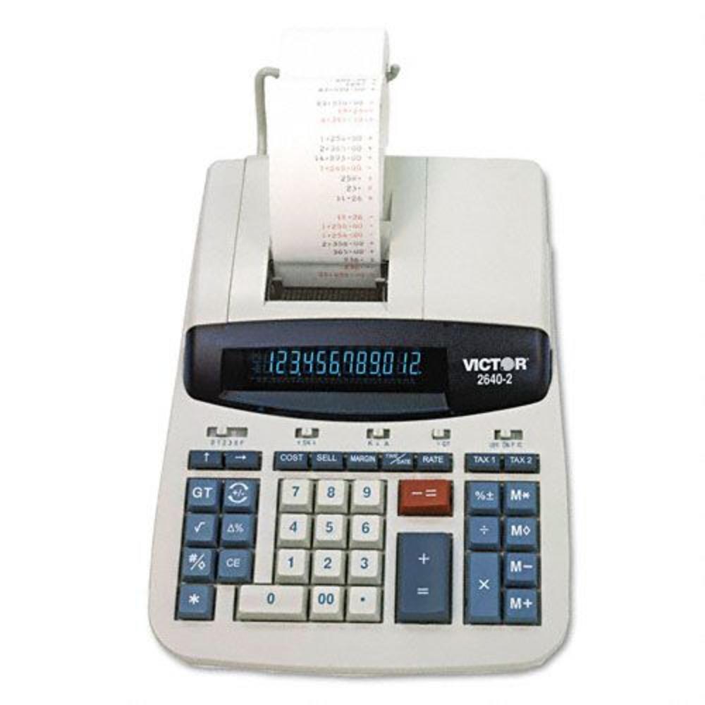 Victor Equipment VCT26402 2640-2 Two-Color Printing Calculator