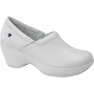 Nurse Mates Bryar Slip-Resistant White Women's Nursing Shoe # 251304 ...