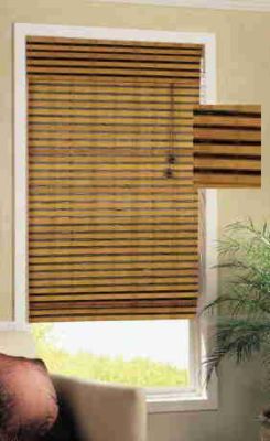 Universal Home Fashions Cayman Roman Shades 23 x 72 in. Brown