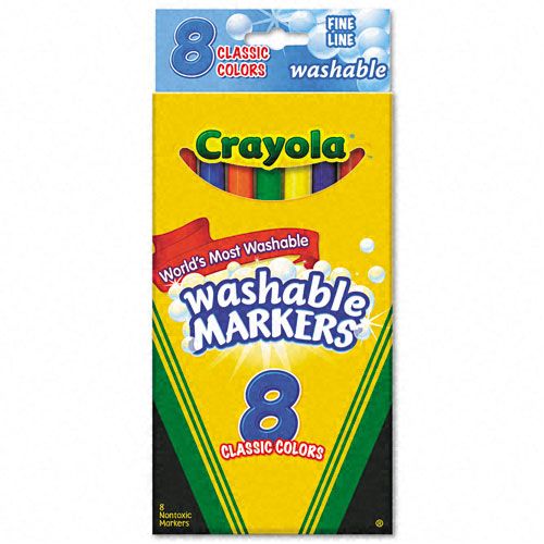 Crayola CYO587809 Classic Colors Washable Marker