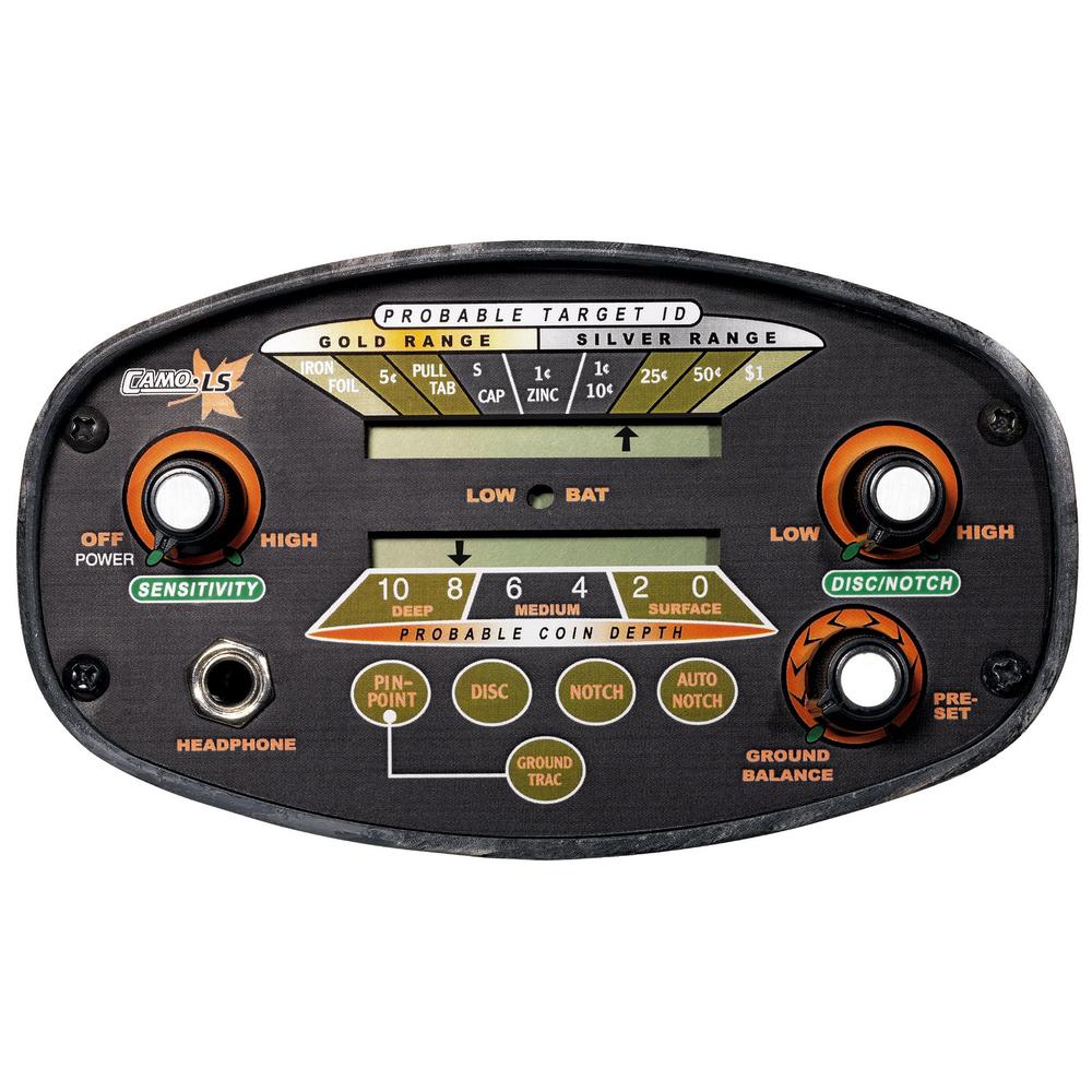 Bounty Hunter CAMOLS Land Star Camo Metal Detector