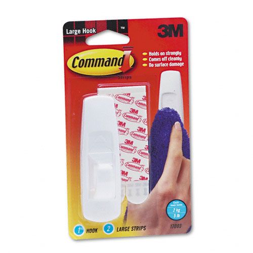3M MMM17003 Removable Utility Hooks with Command Adhesive