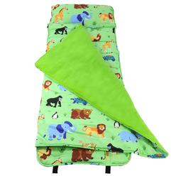 Wildkin Olive Kids Wildkin Original Nap Mat with Pillow for Toddler Boys and Girls, Measures 50 x 20 x 1.5 Inches, Ideal for Daycare and Preschool,