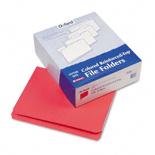 Pendaflex PFXR152RED Double-Ply Reinforced Top Tab Colored File Folders