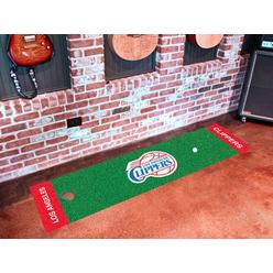 Fanmats Sports Licensing Solutions, LLC NBA - Los Angeles Clippers Putting Green Runner 18"x72"